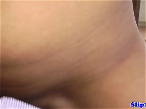 UK smallish railing grandpas penis in closeup